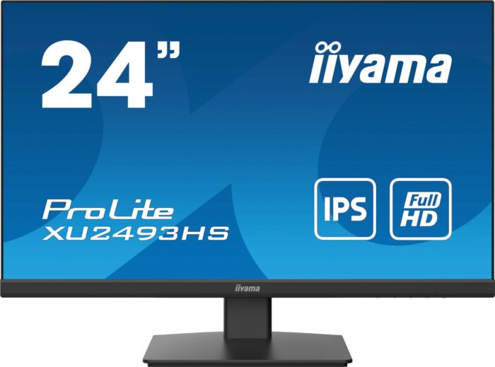 iiyama XU2493HS-B5 computer monitor 61 cm (24") 1920 x 1080 pixels Full HD LED Black (XU2493HS-B5)