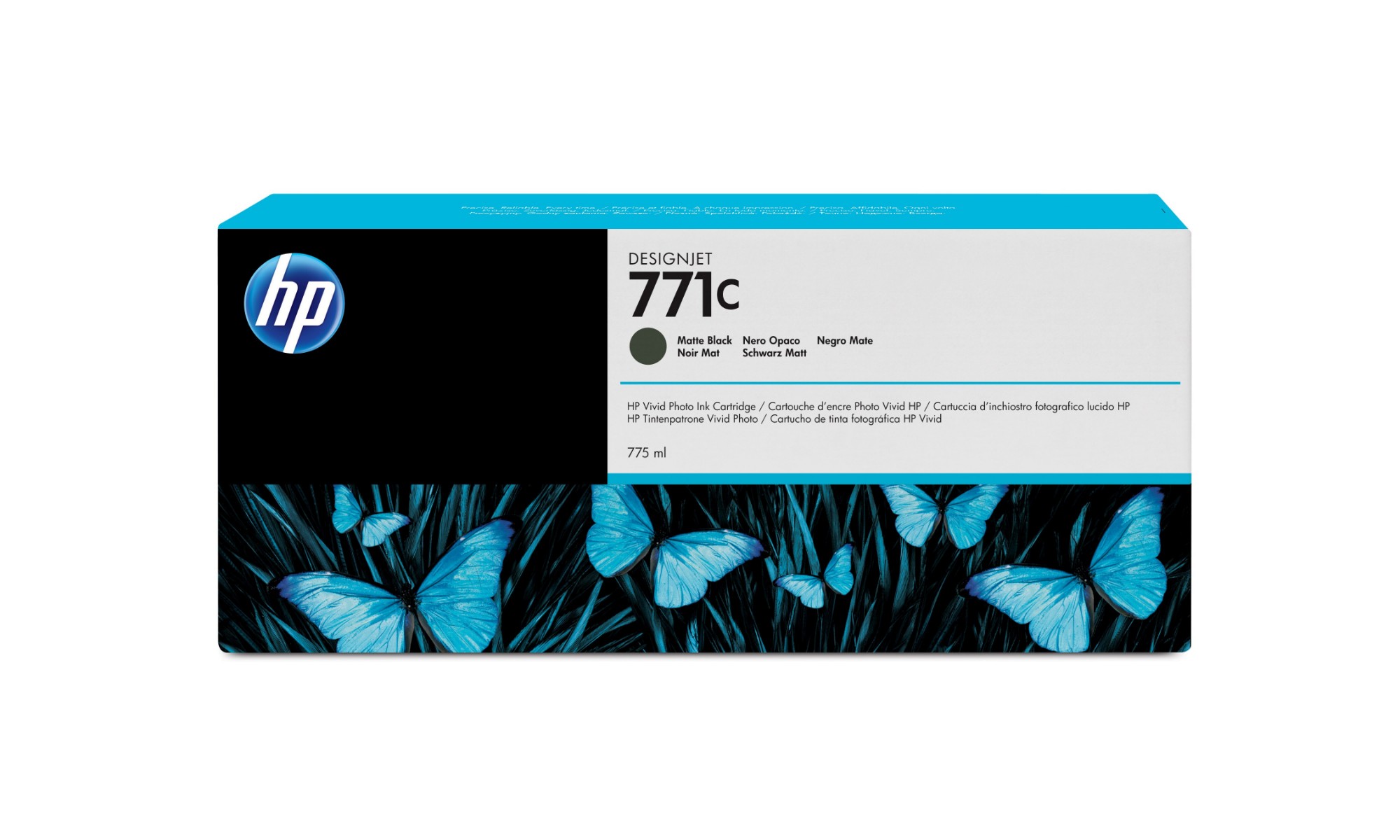 vBswi5hxwkG92sobxnguEA.c-r.jpg HP/771C Ink cartridge black matt 775ml for HP DesignJet Z 6200 (B6Y07A)