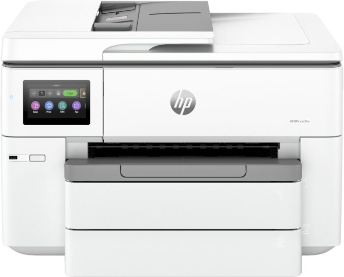 HP OfficeJet Pro HP 9730e Wide Format All-in-One Printer, Color, Printer for Small office, Print, copy, scan, HP+; HP Instant Ink eligible; Wireless; Two-sided printing; Print from phone or tablet; Automatic document feeder; Front USB flash drive port; Sc (537P6B#687)