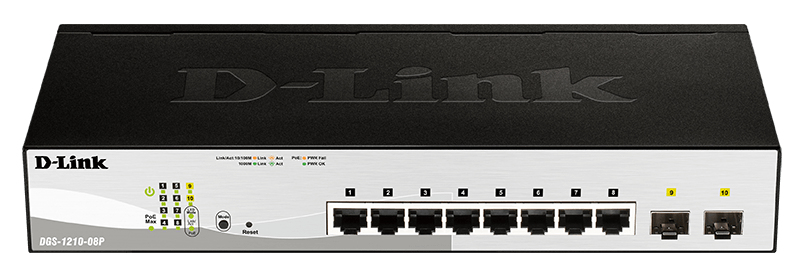 vhs_FAD5LkSec3h7vyUxPw.c-r.jpg D-Link DGS-1210-08P Managed L2 Gigabit Ethernet (10/100/1000) Power over Ethernet (PoE) Black (DGS-1210-08P/E)