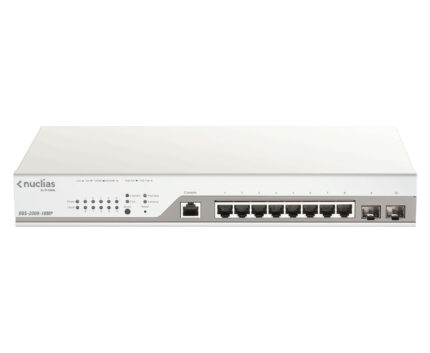 D-Link DBS-2000-10MP/E network switch Managed L2 Gigabit Ethernet (10/100/1000) Power over Ethernet (PoE) Grey (DBS-2000-10MP/E)