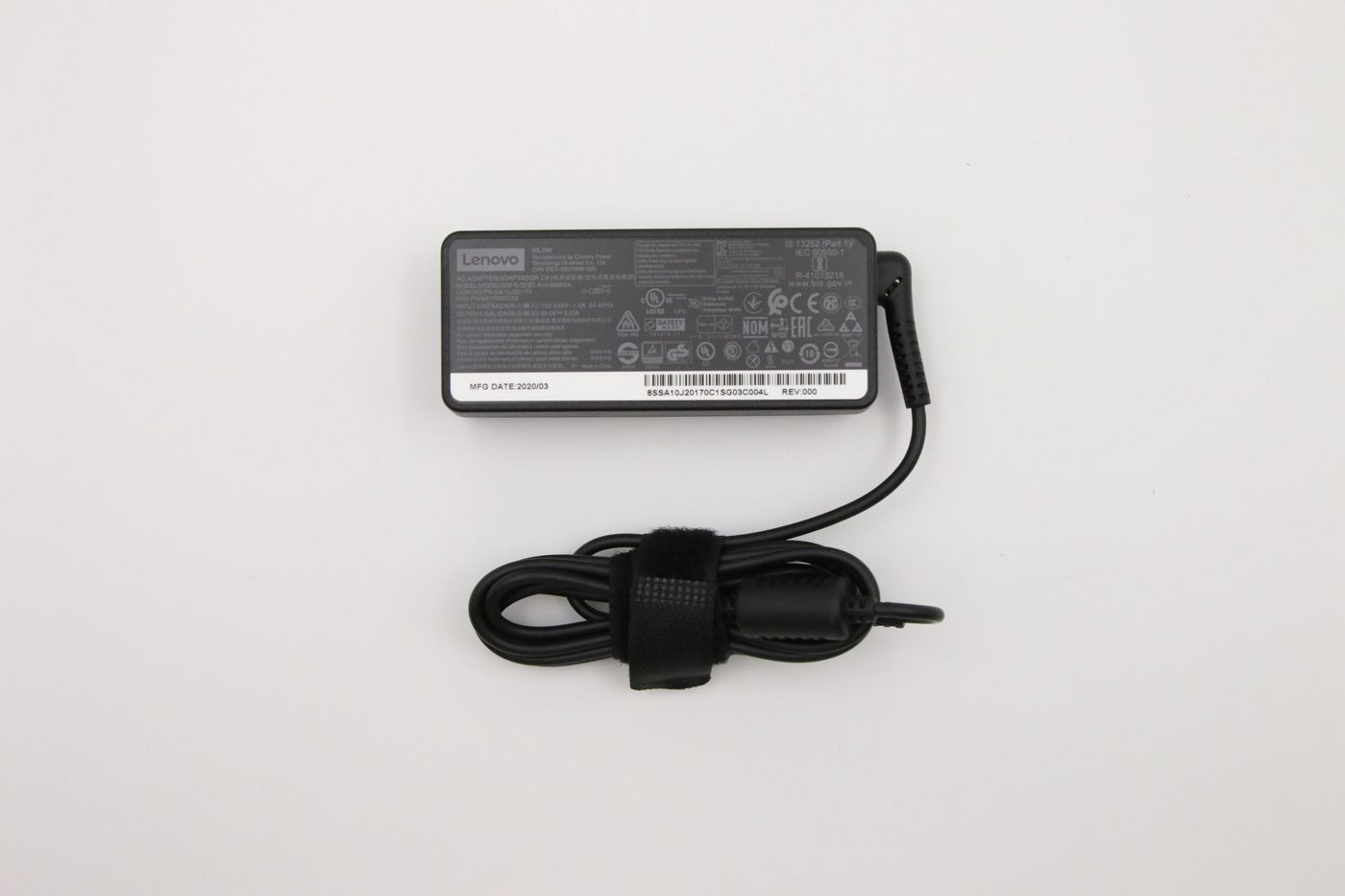 w6ZqE2S2XEGDZqBLUuzsGQ.c-r.jpg Lenovo CRU,AC ADAPTER,65W 89%,100-240Vac,3P (5A10V03238)
