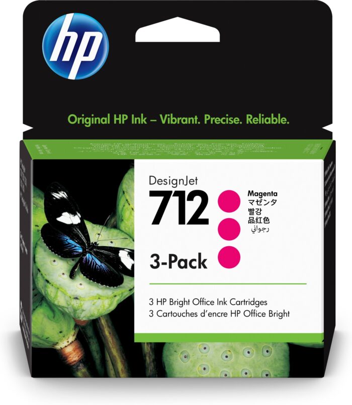 w8MPwwZeEkS5rSwwn35MnQ.c-r.jpg HP 3ED78A/712 Ink cartridge magenta multi pack 29ml Pack=3 for HP DesignJet T 200 (3ED78A)