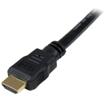 StarTech.com 3m (10ft) HDMI Cable - 4K High Speed HDMI Cable with Ethernet - UHD 4K 30Hz Video - HDMI 1.4 Cable - Ultra HD HDMI Monitors, Projectors, TVs & Displays - Black HDMI Cord - M/M