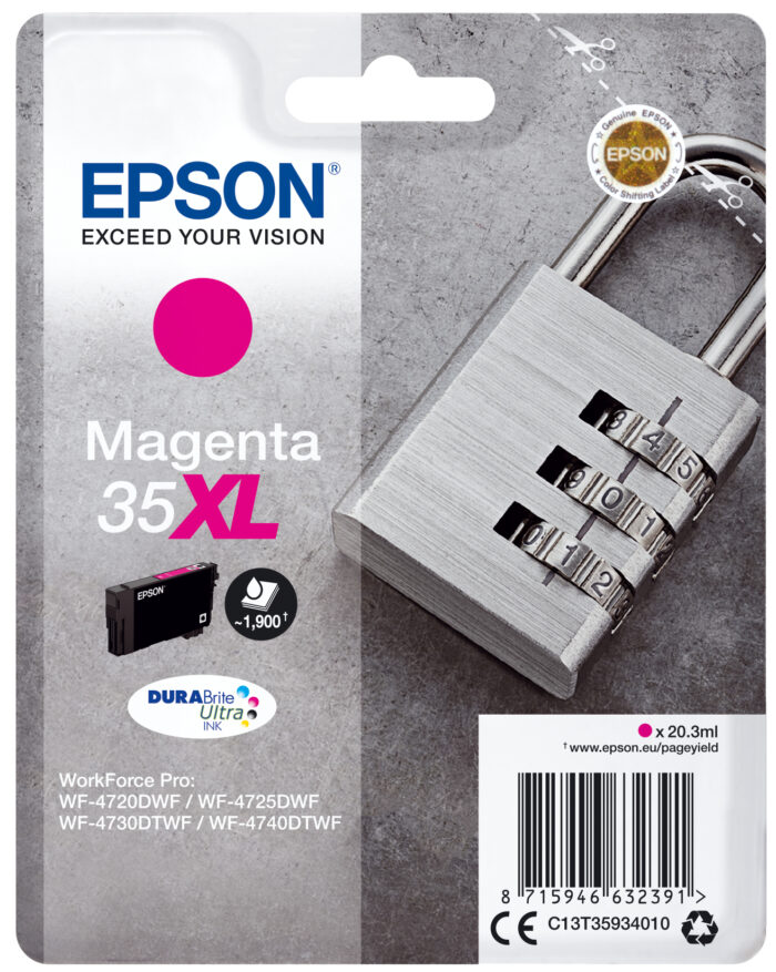 wzRCWjauqUavm8KOqNeQfQ.c-r.jpg Epson C13T35934010/35XL Ink cartridge magenta high-capacity, 1.9K pages 20,3ml for Epson WF-4720 (C13T35934010)