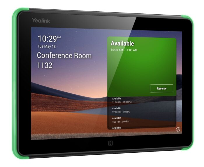 wzlTa1abhk29AQJ4ldtVyg.c-r.jpg Yealink All-In-One Meeting Room Scheduling Panel