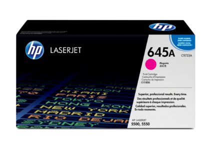HP 645A Toner cartridge magenta, 12K pages/5% for Canon LBP-86 (C9733A)