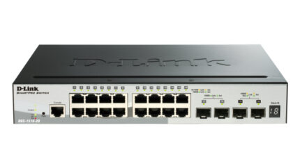D-Link DGS-1510 Managed L3 Gigabit Ethernet (10/100/1000) Power over Ethernet (PoE) Black (DGS-1510-52XMP)