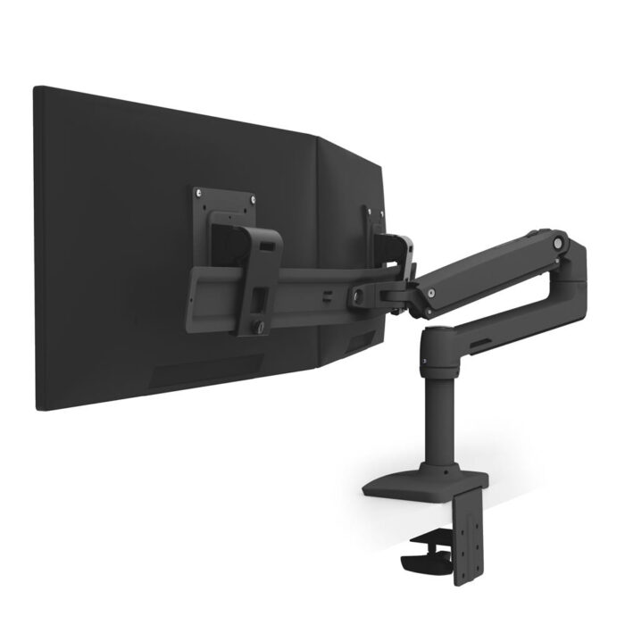 Ergotron LX Series monitor mount / stand 63.5 cm (25") Black Desk (45-489-224)