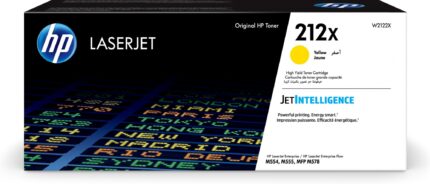 HP 212X Toner cartridge yellow, 10K pages ISO/IEC 19752 for HP CLJ M 554 (W2122X)