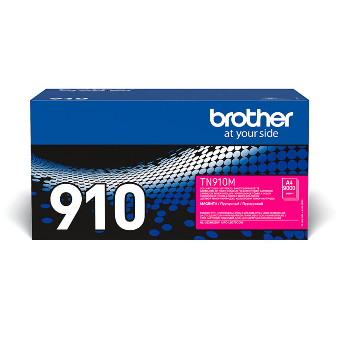 Brother TN-910M Toner-kit magenta, 9K pages ISO/IEC 19752 for Brother HL-L 9310 (TN910M) - Image 1