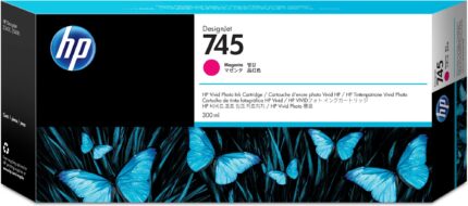 HP 745 Ink cartridge magenta 300ml for HP DesignJet Z 2600 (F9K01A)