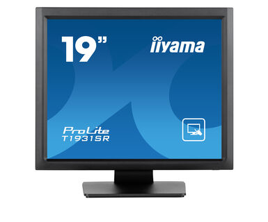 iiyama ProLite T1931SR-B1S computer monitor 48.3 cm (19") 1280 x 1024 pixels SXGA LCD Touchscreen Black (T1931SR-B1S)