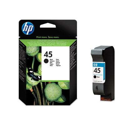 HP 51645AE/45 Printhead cartridge black high-capacity, 930 pages ISO/IEC 24711 42ml for HP DesignJet 750 C/DeskJet Series 1600/DeskJet Series 800/DeskJet 720 C/DeskJet 970 C (51645AE)