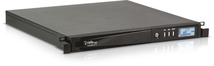 Riello Vision Rack uninterruptible power supply (UPS) 0.11 kVA 800 W 4 AC outlet(s)