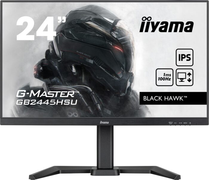 iiyama G-MASTER GB2445HSU-B1 computer monitor 61 cm (24") 1920 x 1080 pixels Full HD LED Black (GB2445HSU-B1)