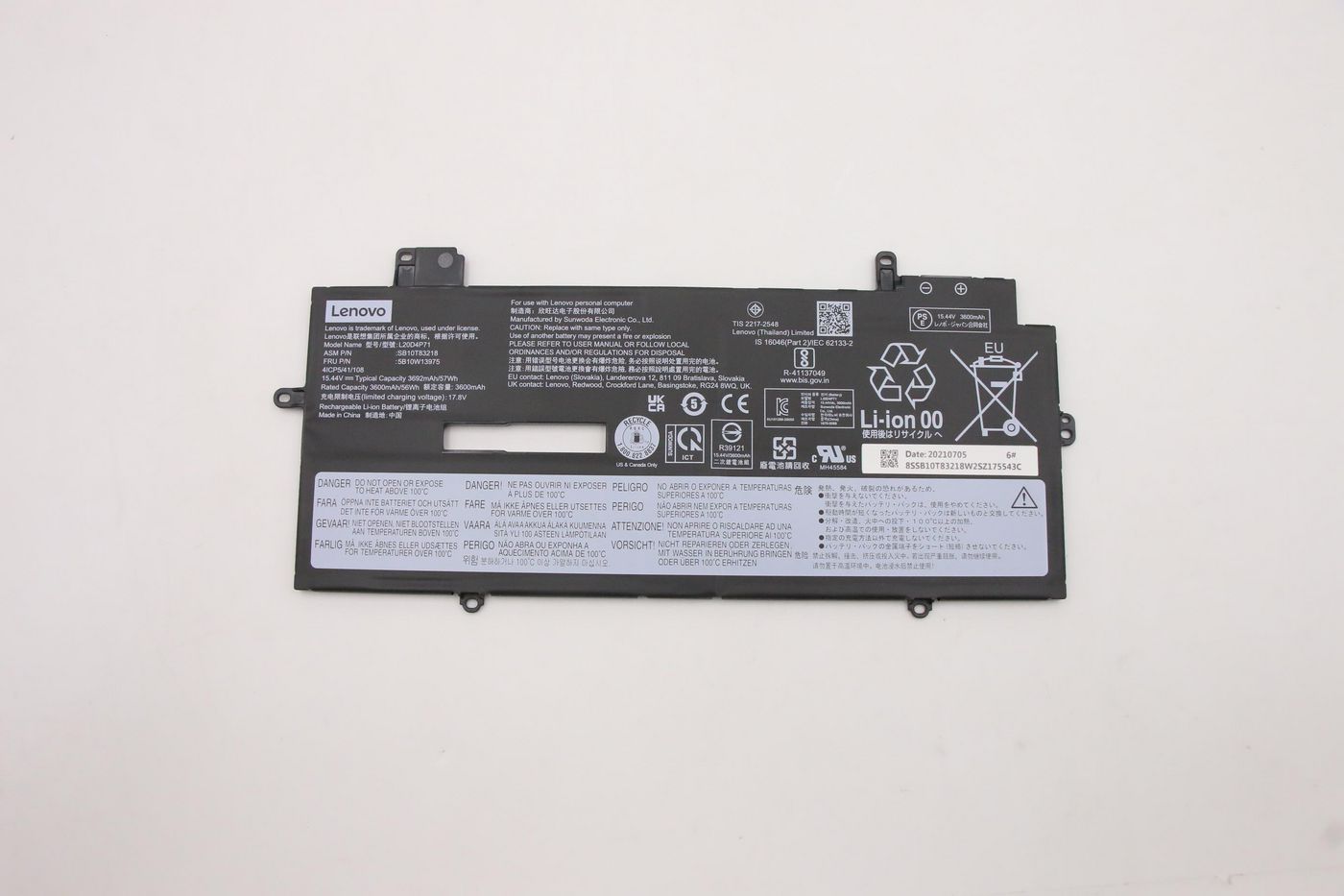 yW70150_kGuOr5QcAhp3Q.c-r.jpg Lenovo Main Battery Pack 15.44V 3695mAh (5B10W13975)