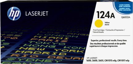 HP 124A Toner cartridge yellow, 2K pages/5% for HP Color LaserJet 2600 (Q6002A)