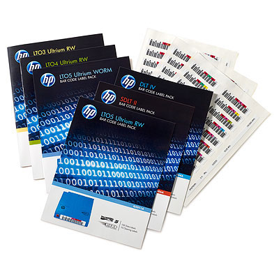 Hewlett Packard Enterprise storage media label 110 pc(s) Self-adhesive label (Q2013A)