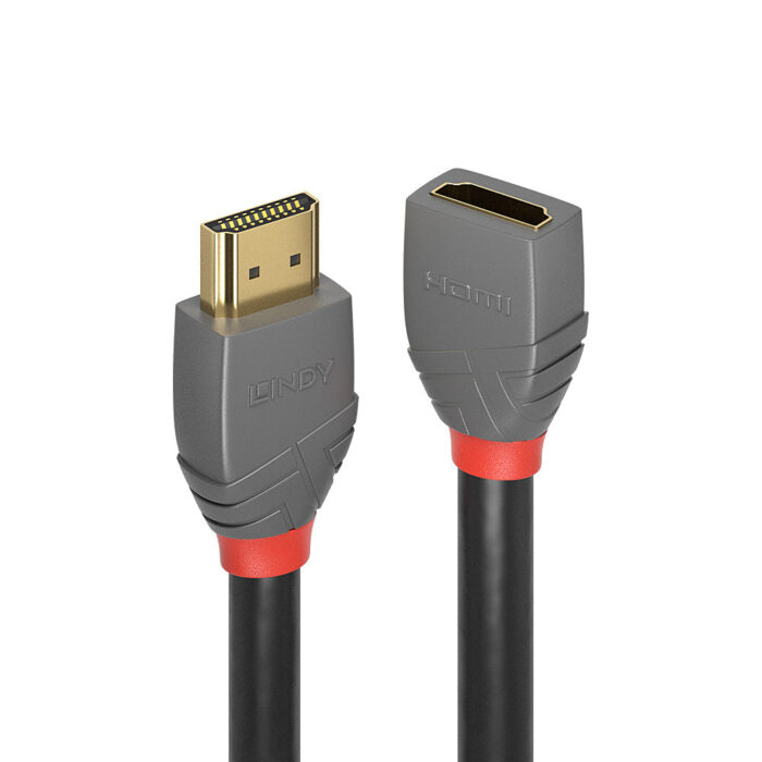 : Lindy 1m High Speed HDMI Extension Cable, Anthra Line