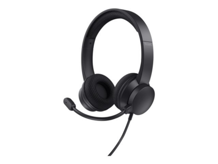 Trust 25334 HS-260 Headset Wired Neck-band Office/Call center USB Type-A Black