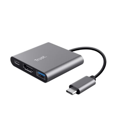 Trust Dalyx USB 3.2 Gen 1 (3.1 Gen 1) Type-C Aluminium, Black(23772)