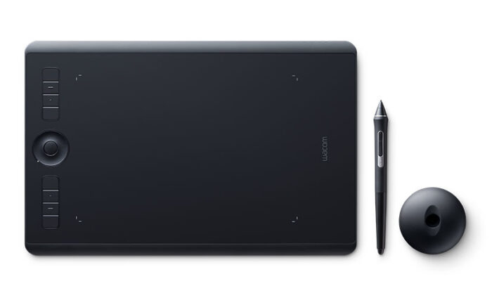 Wacom PTH-660-N Intuos Pro graphic tablet Black 5080 lpi 224 x 148 mm USB/Bluetooth