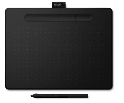 Wacom CTL-6100WLK-N Intuos M Bluetooth graphic tablet Black 2540 lpi 216 x 135 mm USB/Bluetooth