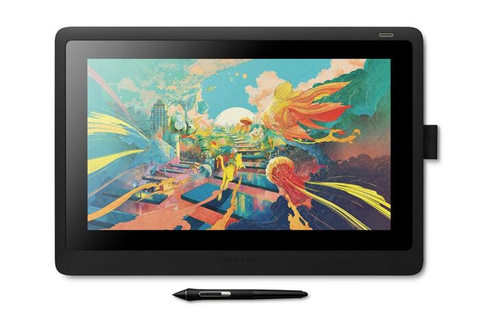 Wacom DTK1660K0B Cintiq 16 graphic tablet Black 5080 lpi 344.16 x 193.59 mm