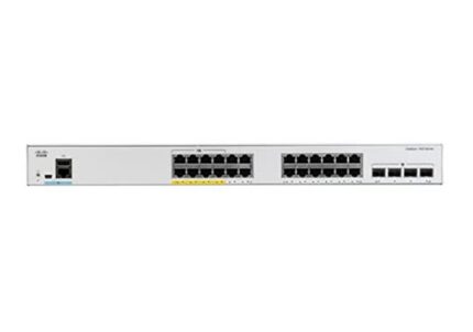 Cisco Catalyst 1000-24FP-4G-L Network Switch, 24 Gigabit Ethernet (GbE) PoE(C1000-24FP-4G-L)