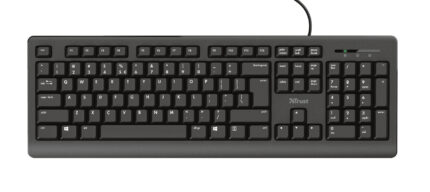 Trust 23893 Primo keyboard Universal USB QWERTY UK English Black