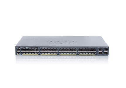 Cisco Catalyst 2960X-48FPD-L Network Switch, 24 Gigabit Ethernet Ports(WS-C2960X-48FPD-L)