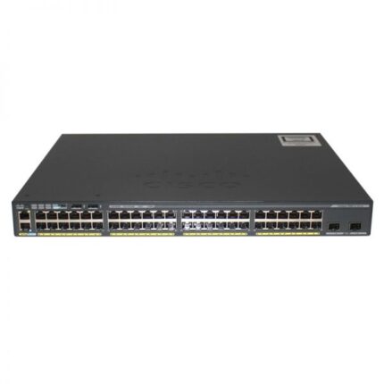 Cisco Catalyst C1-C2960X-48FPD-L network switch Managed L2 Gigabit Ethernet (10/100/1000) Power over Ethernet (PoE) Black