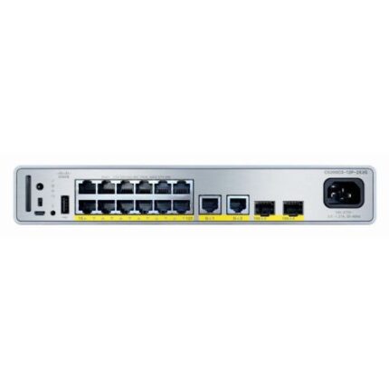 Cisco C9200CX-12P-2X2G-A network switch Managed Gigabit Ethernet (10/100/1000) Power over Ethernet (PoE)