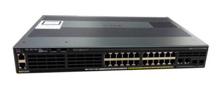 Cisco Catalyst WS-C2960X-24TS-LL network switch Managed L2/L3 Gigabit Ethernet (10/100/1000) Black