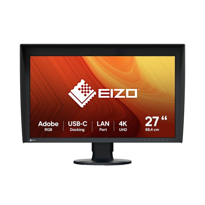 EIZO ColorEdge CG2700X computer monitor 68.6 cm (27") 3840 x 2160 pixels 4K Ultra HD LCD Black(CG2700X-BK)