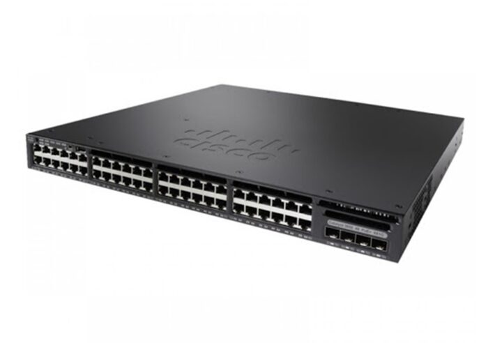 Cisco Catalyst 3650-48FS-S Network Switch, 48 Gigabit Ethernet (GbE) PoE+ Ports(WS-C3650-48FS-S)