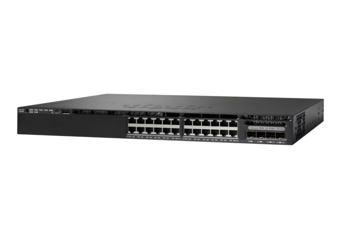 Cisco Catalyst 3650-24PD-L Network Switch, 24 Gigabit Ethernet (GbE) PoE+ Ports(WS-C3650-24PD-L)