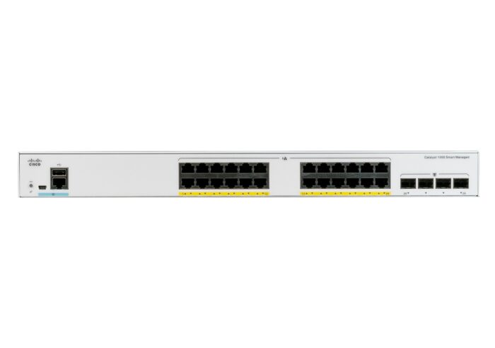 Cisco Catalyst 1000-24T-4G-L Network Switch, 24 Gigabit Ethernet (GbE) Ports(C1000-24T-4G-L)