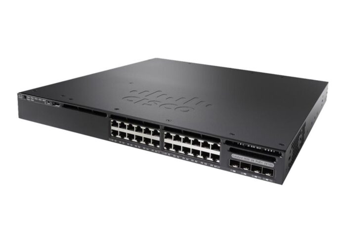 Cisco Catalyst 3650-24PD-S Network Switch, 24 Gigabit Ethernet (GbE) PoE+ Ports(WS-C3650-24PD-S)