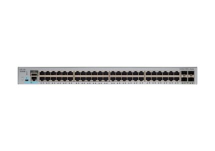 Cisco Catalyst 2960L-48TS-LL Network Switch, 48 Gigabit Ethernet Ports(WS-C2960L-48TS-LL)