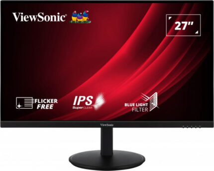 Viewsonic VG2709-2K-MHD LED display 68.6 cm (27") 2560 x 1440 pixels Quad HD Black