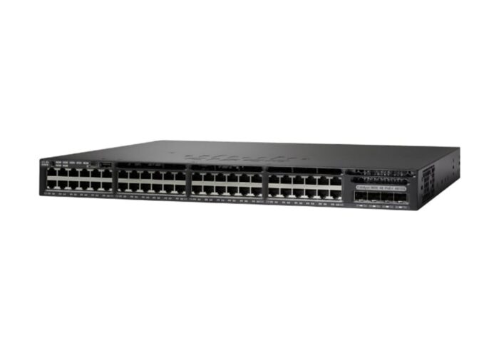 Cisco Catalyst 3650-48PS-L Network Switch, 48 Gigabit Ethernet (GbE) PoE+ Ports(WS-C3650-48PS-L)