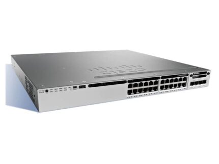 Cisco Catalyst network switch Managed Power over Ethernet (PoE) Black, Grey (WS-C3850-24P-L)