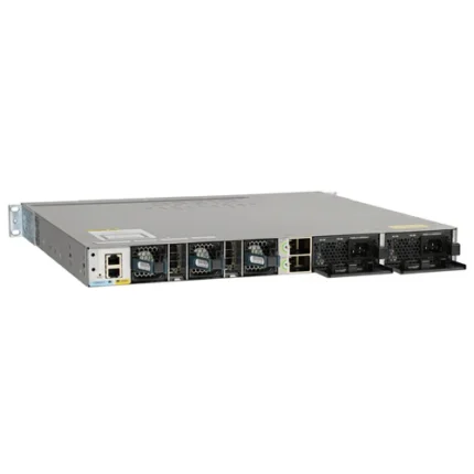 Cisco Catalyst network switch Managed L3 Gigabit Ethernet (10/100/1000) Black, Grey (WS-C3850-24T-S)