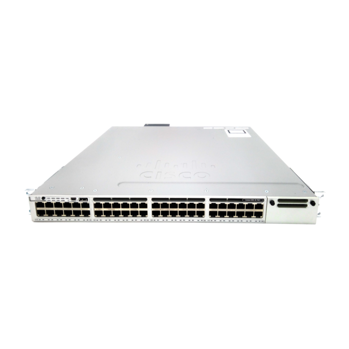 Cisco Catalyst WS-C3850-48F-E network switch Managed L3 Gigabit Ethernet (10/100/1000) Power over Ethernet (PoE) Black, Grey