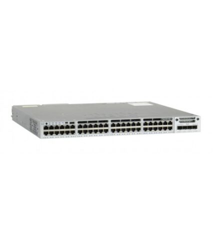 Cisco Catalyst WS-C3850-48F-L network switch Managed Power over Ethernet (PoE) Black, Grey