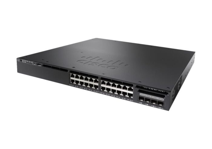 Cisco Catalyst 3650-8X24PD-L Network Switch, 24 Gigabit Ethernet (GbE) Ports(WS-C3650-8X24PD-L)