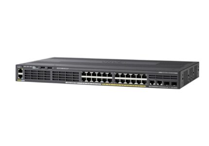 Cisco Catalyst 2960X-24PD-L Network Switch, 24 Gigabit Ethernet Ports(WS-C2960X-24PD-L)