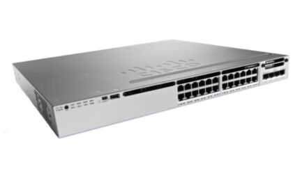 Cisco C1-WS3850-24S/K9 network switch Managed 1U Black, Grey